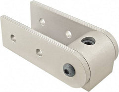 80/20 Inc. - 40mm Wide, Open Shelving 90° Pivot Nub Assembly - Aluminum, Clear Anodized Finish, 120mm Long, Use with 40 Series & Bolt Kit 75-3422 - Industrial Tool & Supply