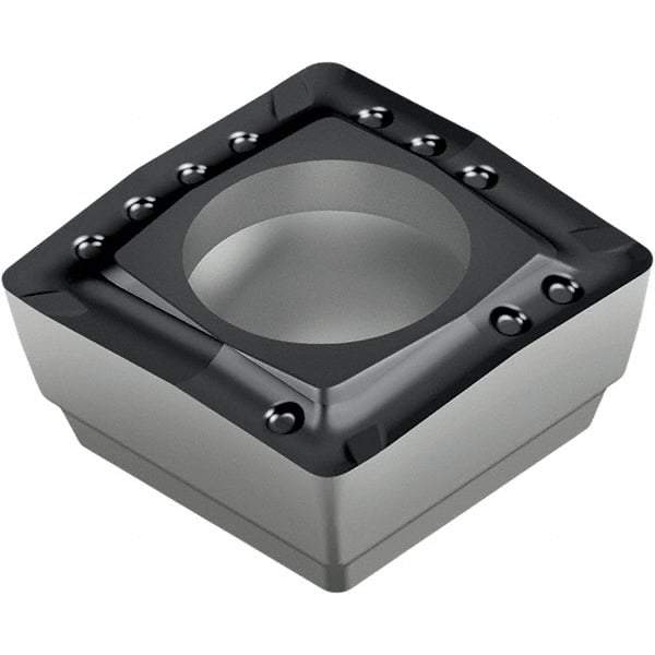 Walter - P4847 E57 Grade WKP25S Carbide Indexable Drill Insert - TiCN/Al2O3/TiN Finish, Square, 14.02mm Inscribed Circle - Industrial Tool & Supply