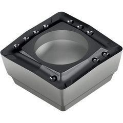 Walter - P4847 E57 Grade WKP35S Carbide Indexable Drill Insert - TiCN/Al2O3/TiN Finish, Square, 14.02mm Inscribed Circle - Industrial Tool & Supply