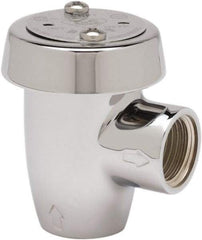 T&S Brass - 1/2" Fit, Vacuum Breaker Assembly - Chrome - Industrial Tool & Supply