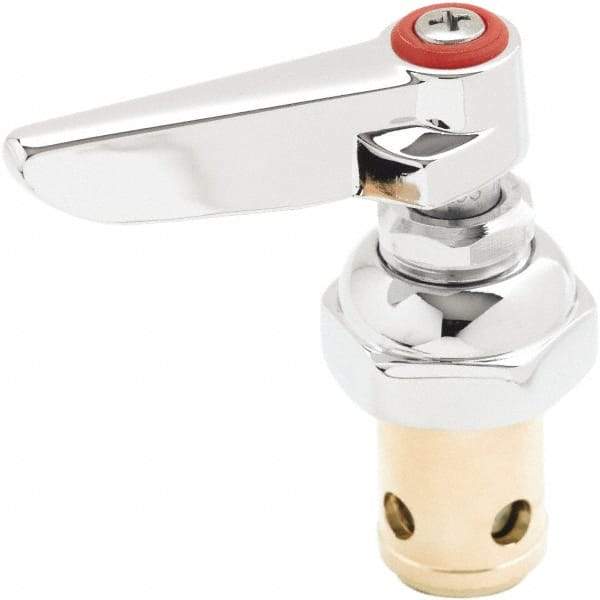 T&S Brass - Right Hand Spindle, Faucet Stem and Cartridge - For Use with Standard Faucets - Industrial Tool & Supply