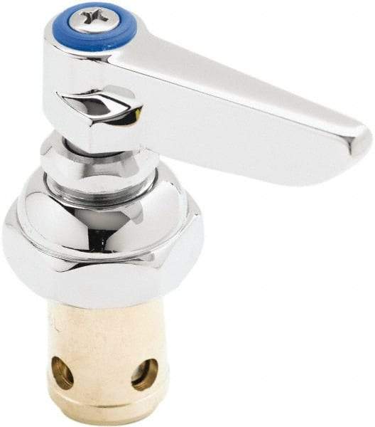 T&S Brass - Left Hand Spindle, Faucet Stem and Cartridge - For Use with Standard Faucets - Industrial Tool & Supply
