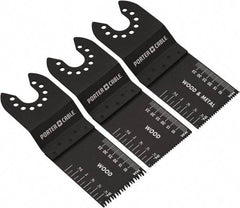 Porter-Cable - Rotary Tool Blade Set - For Use with Oscillating Tools - Industrial Tool & Supply