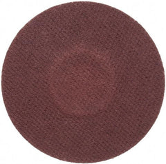 Merit Abrasives - 1-1/2" Disc Diam, 240 Grit, Aluminum Oxide Quick Change Disc - Type R Attaching System, Coated, Brown, 30,000 RPM, ALO Series - Industrial Tool & Supply