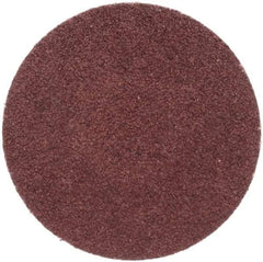 Merit Abrasives - 1-1/2" Disc Diam, 80 Grit, Aluminum Oxide Quick Change Disc - Type R Attaching System, Coated, Brown, 30,000 RPM, ALO Series - Industrial Tool & Supply