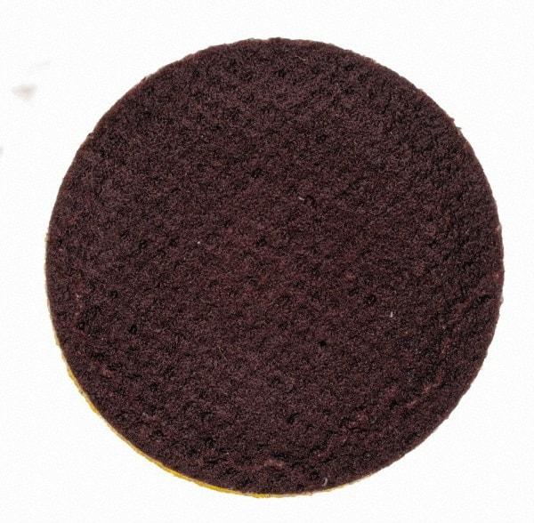Merit Abrasives - 3/4" Disc Diam, 320 Grit, Aluminum Oxide Quick Change Disc - Type R Attaching System, Coated, Brown, 40,000 RPM, ALO Series - Industrial Tool & Supply