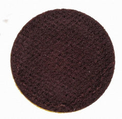 Merit Abrasives - 3/4" Disc Diam, 320 Grit, Aluminum Oxide Quick Change Disc - Type R Attaching System, Coated, Brown, 40,000 RPM, ALO Series - Industrial Tool & Supply