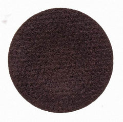 Merit Abrasives - 3/4" Disc Diam, 320 Grit, Aluminum Oxide Quick Change Disc - Type S Attaching System, Coated, Brown, 40,000 RPM, ALO Series - Industrial Tool & Supply