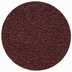 Merit Abrasives - 1-1/2" Disc Diam, 60 Grit, Aluminum Oxide Quick Change Disc - Type R Attaching System, Coated, Brown, 30,000 RPM, ALO Series - Industrial Tool & Supply