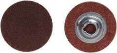 Merit Abrasives - 4" Disc Diam, 60 Grit, Aluminum Oxide Quick Change Disc - Type S Attaching System, Coated, Brown, 12,000 RPM, ALO Series - Industrial Tool & Supply