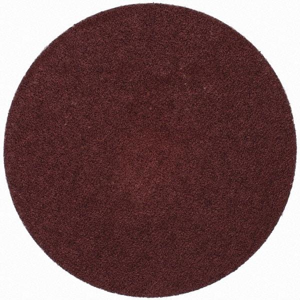 Merit Abrasives - 3" Disc Diam, 100 Grit, Aluminum Oxide Quick Change Disc - Type S Attaching System, Coated, Brown, 20,000 RPM, ALO Series - Industrial Tool & Supply