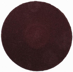 Merit Abrasives - 3" Disc Diam, 320 Grit, Aluminum Oxide Quick Change Disc - Type P Attaching System, Coated, Brown, 20,000 RPM, ALO Series - Industrial Tool & Supply