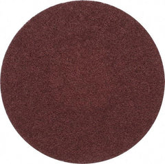 Merit Abrasives - 3" Disc Diam, 60 Grit, Aluminum Oxide Quick Change Disc - Type P Attaching System, Coated, Brown, 20,000 RPM, ALO Series - Industrial Tool & Supply