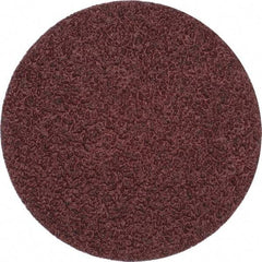Merit Abrasives - 3" Disc Diam, 36 Grit, Aluminum Oxide Quick Change Disc - Type P Attaching System, Coated, Brown, 20,000 RPM, ALO Series - Industrial Tool & Supply