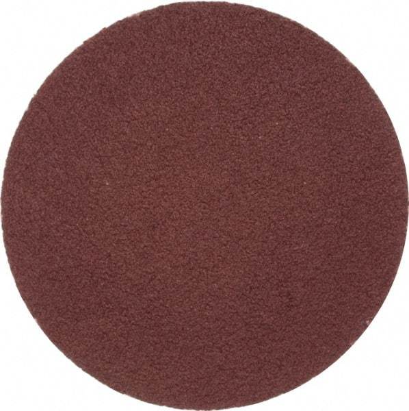 Merit Abrasives - 1-1/2" Disc Diam, 150 Grit, Aluminum Oxide Quick Change Disc - Type P Attaching System, Coated, Brown, 30,000 RPM, ALO Series - Industrial Tool & Supply