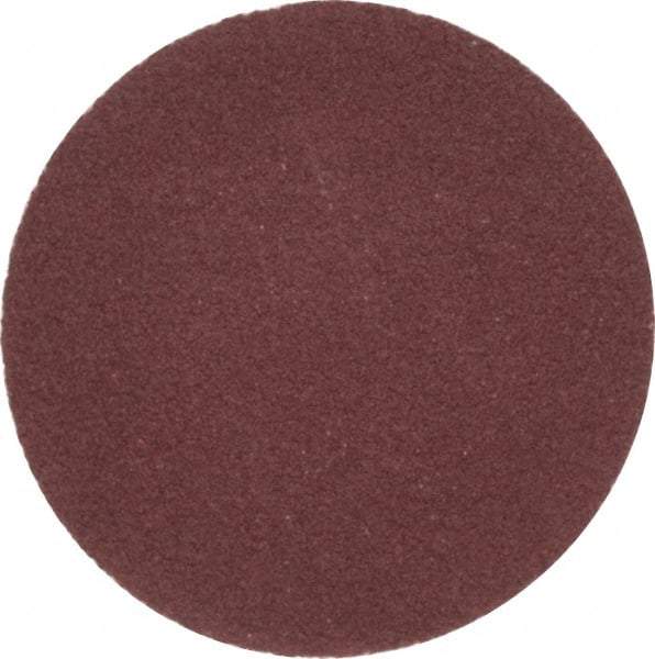 Merit Abrasives - 1-1/2" Disc Diam, 120 Grit, Aluminum Oxide Quick Change Disc - Type P Attaching System, Coated, Brown, 30,000 RPM, ALO Series - Industrial Tool & Supply