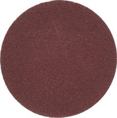 Merit Abrasives - 1-1/2" Disc Diam, 120 Grit, Aluminum Oxide Quick Change Disc - Type P Attaching System, Coated, Brown, 30,000 RPM, ALO Series - Industrial Tool & Supply