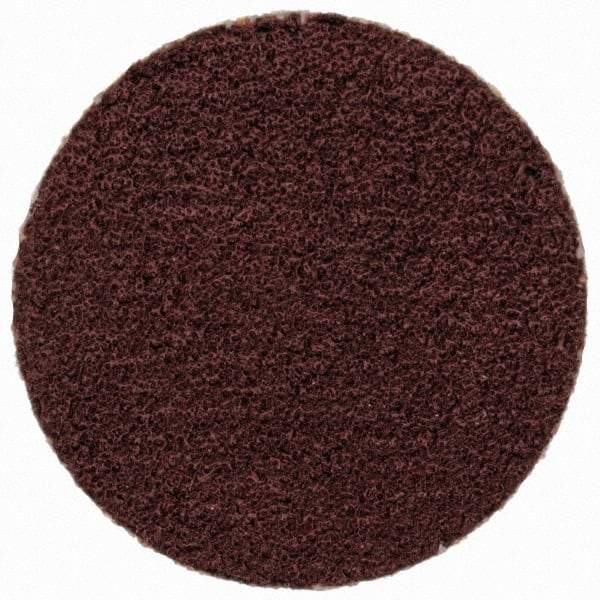 Merit Abrasives - 3/4" Disc Diam, 180 Grit, Aluminum Oxide Quick Change Disc - Type P Attaching System, Coated, Brown, 40,000 RPM, ALO Series - Industrial Tool & Supply