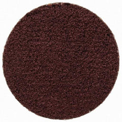 Merit Abrasives - 3/4" Disc Diam, 180 Grit, Aluminum Oxide Quick Change Disc - Type P Attaching System, Coated, Brown, 40,000 RPM, ALO Series - Industrial Tool & Supply