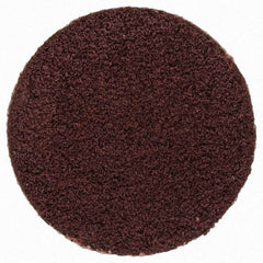Merit Abrasives - 3/4" Disc Diam, 150 Grit, Aluminum Oxide Quick Change Disc - Type P Attaching System, Coated, Brown, 40,000 RPM, ALO Series - Industrial Tool & Supply