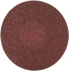 Merit Abrasives - 3" Disc Diam, 80 Grit, Aluminum Oxide Quick Change Disc - Type R Attaching System, Coated, Brown, 20,000 RPM, ALO Series - Industrial Tool & Supply