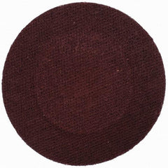 Merit Abrasives - 2" Disc Diam, 240 Grit, Aluminum Oxide Quick Change Disc - Type R Attaching System, Coated, Brown, 30,000 RPM, ALO Series - Industrial Tool & Supply