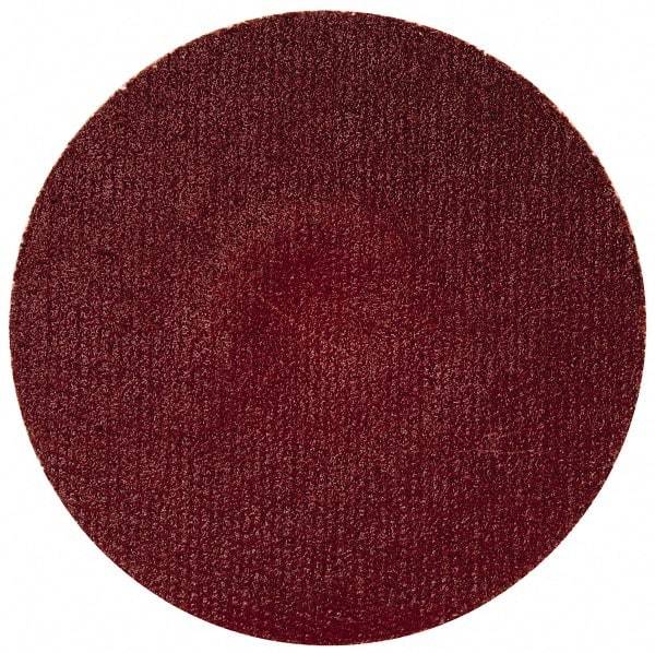 Merit Abrasives - 2" Disc Diam, 240 Grit, Aluminum Oxide Quick Change Disc - Type S Attaching System, Coated, Brown, 30,000 RPM, ALO Series - Industrial Tool & Supply