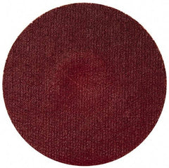 Merit Abrasives - 2" Disc Diam, 240 Grit, Aluminum Oxide Quick Change Disc - Type S Attaching System, Coated, Brown, 30,000 RPM, ALO Series - Industrial Tool & Supply