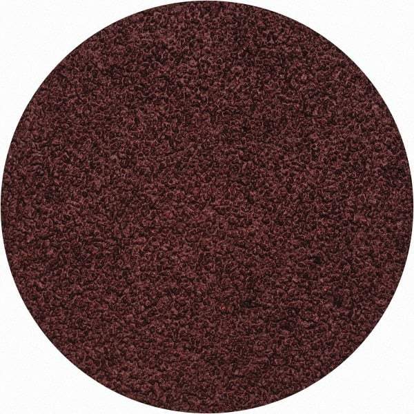 Merit Abrasives - 1-1/2" Disc Diam, 80 Grit, Aluminum Oxide Quick Change Disc - Type S Attaching System, Coated, Brown, 30,000 RPM, ALO Series - Industrial Tool & Supply