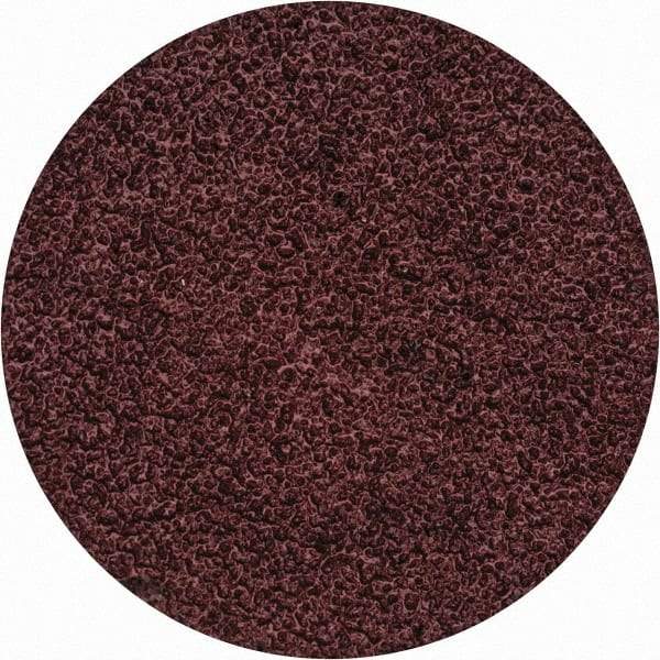 Merit Abrasives - 1-1/2" Disc Diam, 60 Grit, Aluminum Oxide Quick Change Disc - Type S Attaching System, Coated, Brown, 30,000 RPM, ALO Series - Industrial Tool & Supply