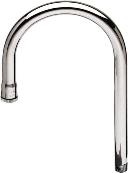 T&S Brass - Faucet Replacement Rigid Gooseneck - Use with T&S Faucets - Industrial Tool & Supply