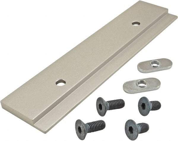 80/20 Inc. - Open Shelving Accessory/Component - Aluminum, 320mm Long, Use with 25/40 Series - Industrial Tool & Supply