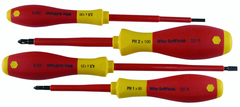 Insulated Slotted Screwdriver 3.5 & 4.5mm & Phillips # 1 & # 2. 4 Piece Set - Industrial Tool & Supply