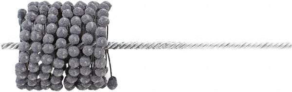 Brush Research Mfg. - 3-1/2" to 3-3/4" Bore Diam, 20 Grit, Silicon Carbide Flexible Hone - Coarse, 13-1/2" OAL - Industrial Tool & Supply