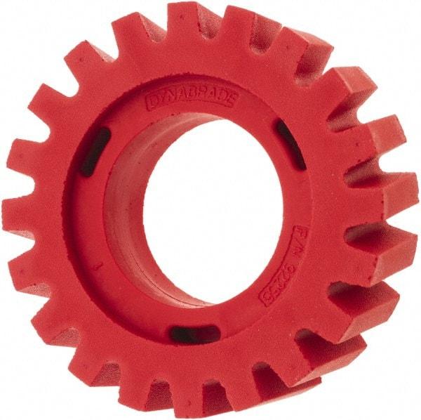 Dynabrade - 4" Diam Angle & Disc Grinder Eraser Wheel - For Use with Dynazip Eraser Tools - Industrial Tool & Supply