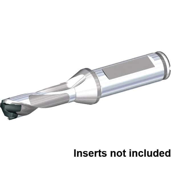 Kennametal - Series KenTIP, Head Connection J, 8xD, 5/8" Shank Diam, Drill Body - 104.78mm Drill Body Length to Flange, KTIP Toolholder, 10.02mm Nose Diam, 152.78mm OAL, 104.78mm Drill Body Length, 99.28mm Flute Length, Through Coolant - Industrial Tool & Supply