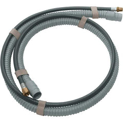 Dynabrade - 10' Long Power Sander Vacuum Hose & Air Line Assembly - 1" Diam, For Use with Random Orbital Sanders - Industrial Tool & Supply