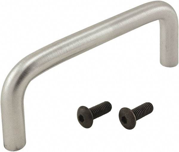 80/20 Inc. - 84" Long x 8" Wide x 31.2" High, Steel Door Handle - No Finish, Steel, 76.2" Center to Center - Industrial Tool & Supply
