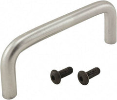 80/20 Inc. - 84" Long x 8" Wide x 31.2" High, Steel Door Handle - No Finish, Steel, 76.2" Center to Center - Industrial Tool & Supply