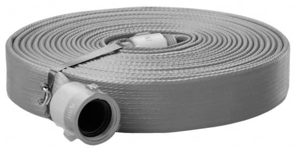 Made in USA - 1-1/2" Inside x 1-13/16" Outside Diam, 100' Washdown Hose - Industrial Tool & Supply