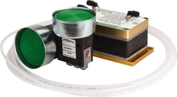 ARO/Ingersoll-Rand - 1/8" NPT Air Control Valve - Palm Button w/Guard, 0.19 CV Rate & 125 Max psi - Industrial Tool & Supply