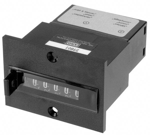 ARO/Ingersoll-Rand - 5 Digit Counter - Reset Button or Pneumatic Signal Reset - Industrial Tool & Supply