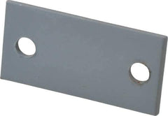 Don-Jo - 2-1/4" Long x 1-1/8" Wide Filler Plate - Steel, Prime Coat Finish - Industrial Tool & Supply