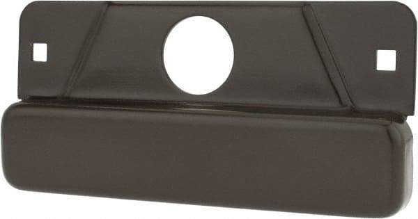 Don-Jo - 7" Long x 2-3/4" Wide, Latch Protector - Duro Coated Steel - Industrial Tool & Supply