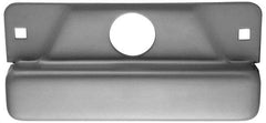 Don-Jo - 8" Long x 3-1/2" Wide Strike Protector - Silver Coated Steel - Industrial Tool & Supply