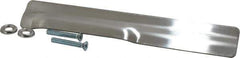 Don-Jo - 10" Long x 1-1/2" Wide, Latch Protector - Stainless Steel - Industrial Tool & Supply
