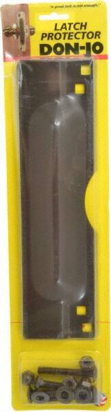 Don-Jo - 11" Long x 3" Wide, Latch Protector - Duro Coated Steel - Industrial Tool & Supply