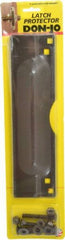Don-Jo - 11" Long x 3" Wide, Latch Protector - Duro Coated Steel - Industrial Tool & Supply