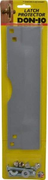 Don-Jo - 11" Long x 3" Wide, Latch Protector - Prime Coat Steel - Industrial Tool & Supply
