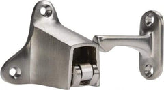 Don-Jo - 4" Long Satin Chrome Door Holder - Heavy-Duty Grade, 4" Stem Length - Industrial Tool & Supply